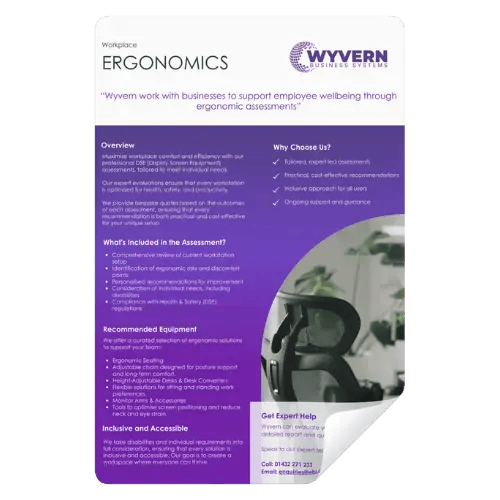 Workplace Ergonomics Overview Square