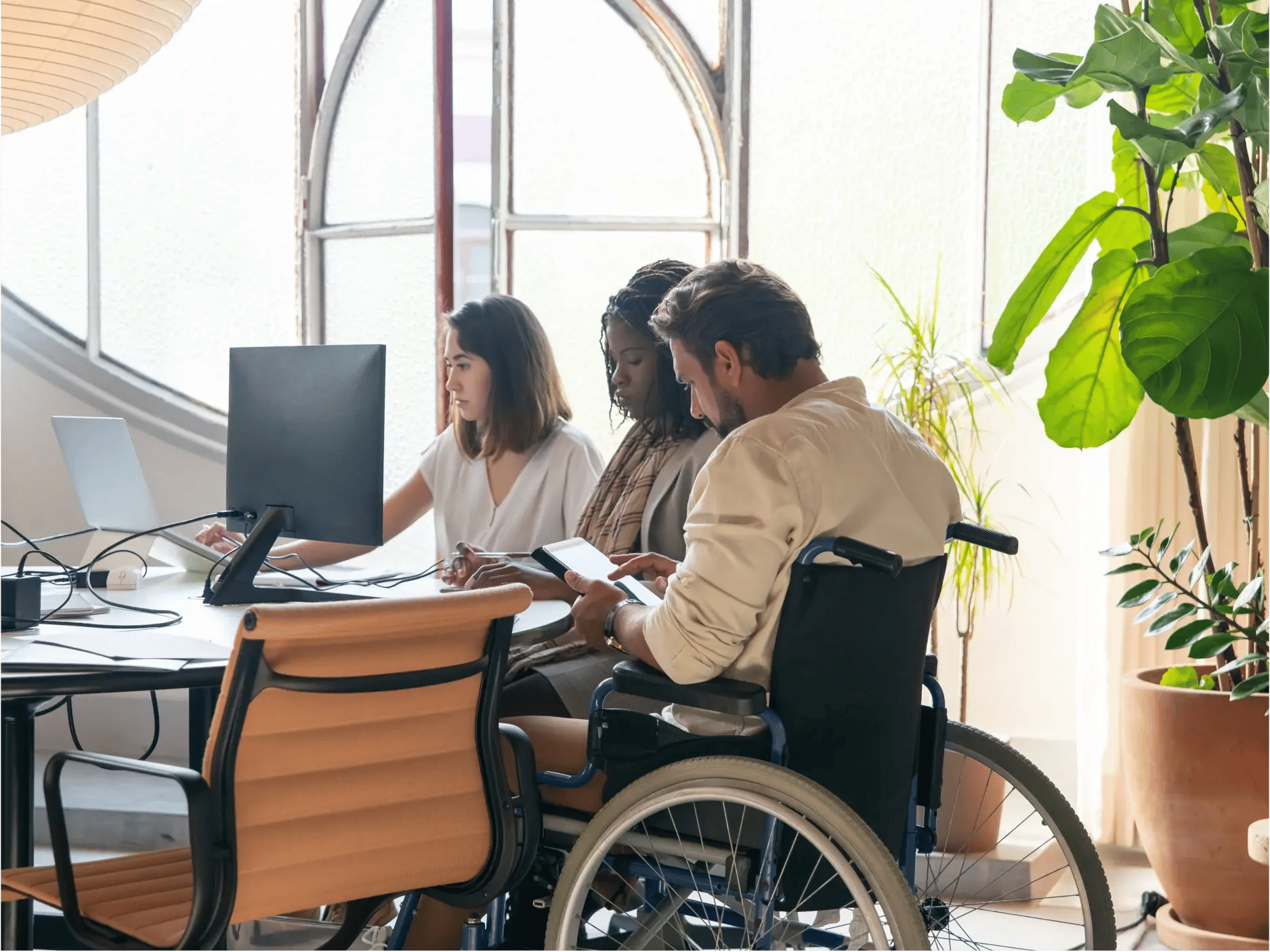 Employee with disability